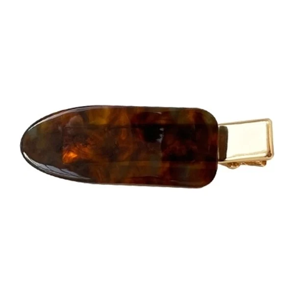 Tortoiseshell acetate no-crease clip design reference